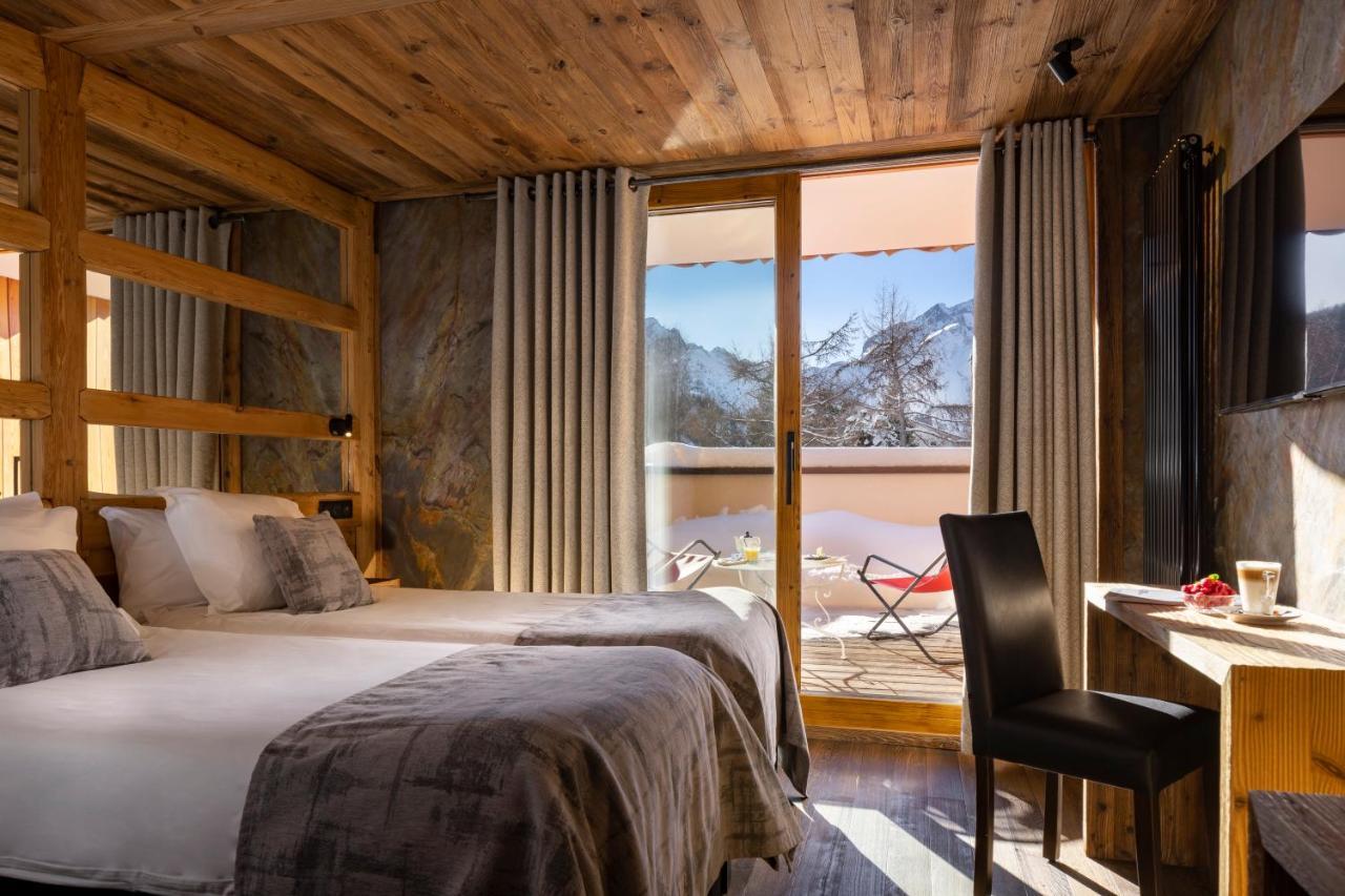 Hotel Cote Brune لو دوز آلب المظهر الخارجي الصورة