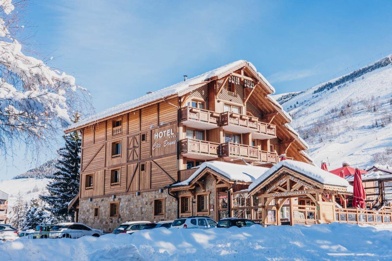 Hotel Cote Brune لو دوز آلب المظهر الخارجي الصورة
