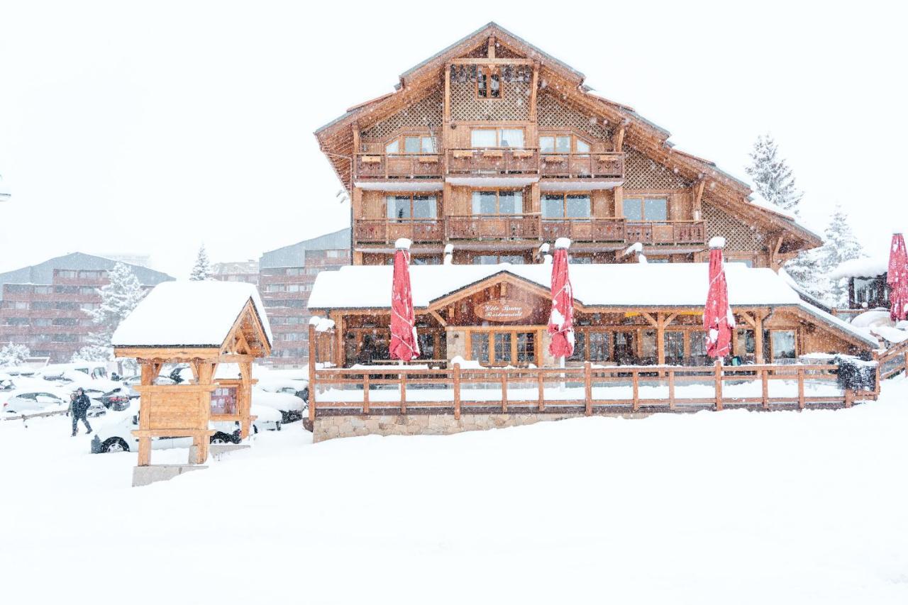 Hotel Cote Brune لو دوز آلب المظهر الخارجي الصورة
