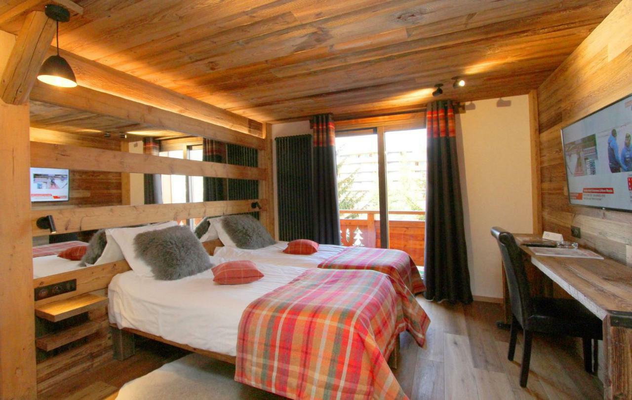Hotel Cote Brune لو دوز آلب المظهر الخارجي الصورة